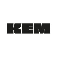 KEM logo, KEM contact details