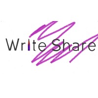 WriteShare logo, WriteShare contact details