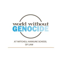 World Without Genocide logo, World Without Genocide contact details