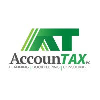 AccounTAX PC logo, AccounTAX PC contact details