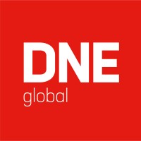 DNE Global logo, DNE Global contact details