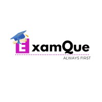 ExamQue logo, ExamQue contact details