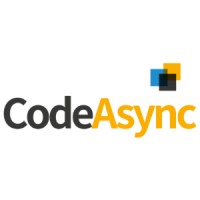 CodeAsync logo, CodeAsync contact details