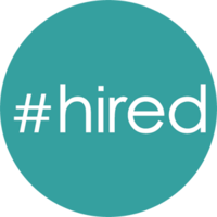 #Hired logo, #Hired contact details