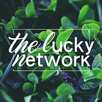 The Lucky Network logo, The Lucky Network contact details