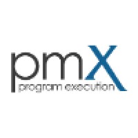 pmX logo, pmX contact details