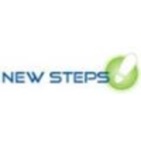 New Steps logo, New Steps contact details