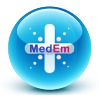 MedEm logo, MedEm contact details