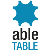 Able Table logo, Able Table contact details