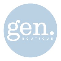 gen.boutique logo, gen.boutique contact details