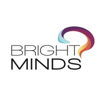 BrightMinds logo, BrightMinds contact details