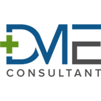 The DME Consultant logo, The DME Consultant contact details