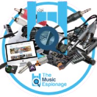 The Music Espionage logo, The Music Espionage contact details