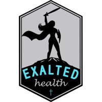 Exalted Health logo, Exalted Health contact details