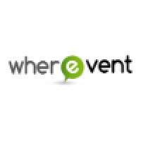 WherEvent logo, WherEvent contact details