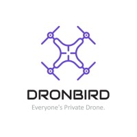 DronBird logo, DronBird contact details