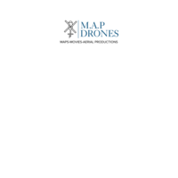 M.A.P Drones logo, M.A.P Drones contact details