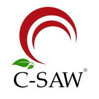 C-SAW logo, C-SAW contact details