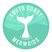 South Coast Mermaids logo, South Coast Mermaids contact details