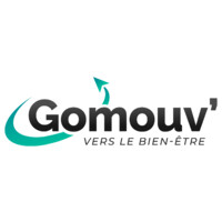 GOMOUV' logo, GOMOUV' contact details