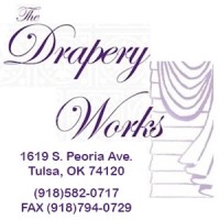 The Drapery Works logo, The Drapery Works contact details