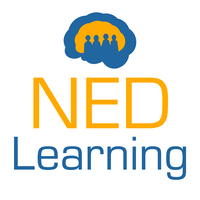 NED Learning logo, NED Learning contact details