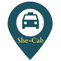 SheCab logo, SheCab contact details