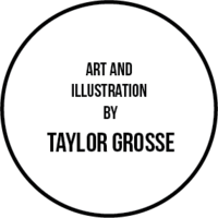 TaylorGrosseArt logo, TaylorGrosseArt contact details