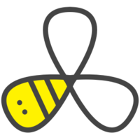 Helping Bees logo, Helping Bees contact details