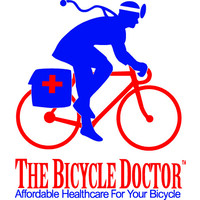 The Bicycle Doctor logo, The Bicycle Doctor contact details