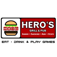 Hero's Bar & Grill logo, Hero's Bar & Grill contact details