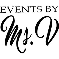 Events by Ms. V logo, Events by Ms. V contact details