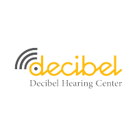 Decibel hearing center logo, Decibel hearing center contact details