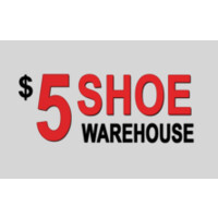 $5 Shoe Warehouse logo, $5 Shoe Warehouse contact details