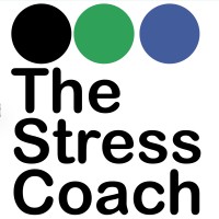 The Stress Coach logo, The Stress Coach contact details