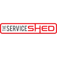 The Service Shed logo, The Service Shed contact details