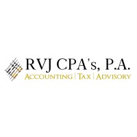 RVJ CPA's PA logo, RVJ CPA's PA contact details