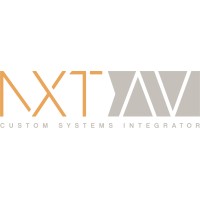 NXT AV logo, NXT AV contact details