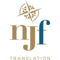 NJF Translation logo, NJF Translation contact details