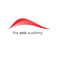 The Axis Academy logo, The Axis Academy contact details