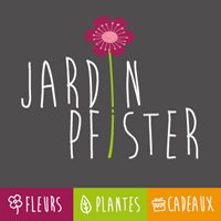 Jardin Pfister logo, Jardin Pfister contact details