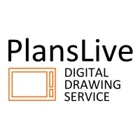 PlansLive logo, PlansLive contact details