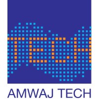 AmwajTech logo, AmwajTech contact details