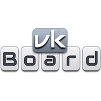 vkBoard logo, vkBoard contact details