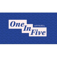 One in Five Apparel logo, One in Five Apparel contact details