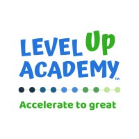 Level Up Academy logo, Level Up Academy contact details