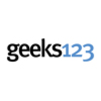 Geeks123 logo, Geeks123 contact details