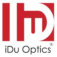 iDu Optics logo, iDu Optics contact details