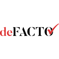 deFacto logo, deFacto contact details