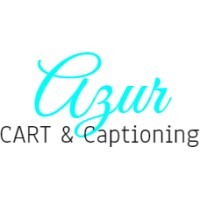 Azur CART & Captioning logo, Azur CART & Captioning contact details